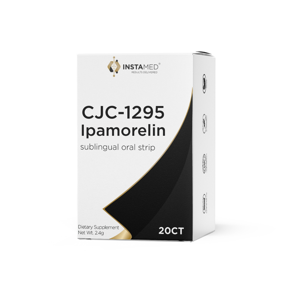 InstaMed Strength CJC-1295 oral dissolving peptide strip box